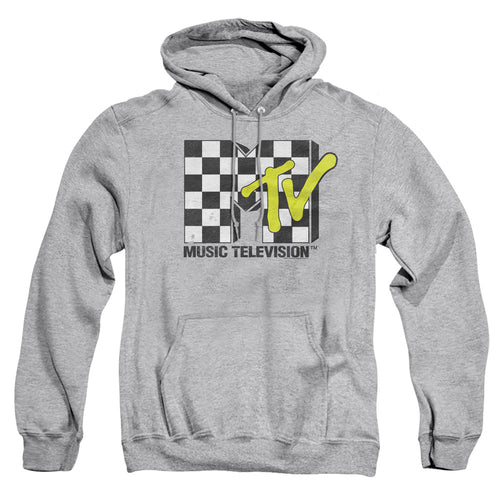 MTV Checker Board Logo Pullover Hoodie