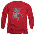 Batman Lean And Muscular Long Sleeve T-Shirt