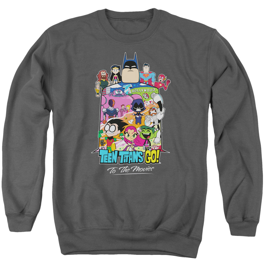 Teen Titans Go! Movie Hollywood Crewneck Sweatshirt