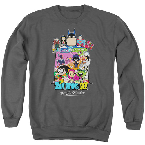 Teen Titans Go! Movie Hollywood Crewneck Sweatshirt