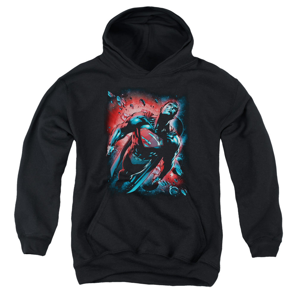Superman Red Sun Youth Hoodie