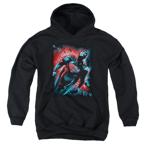 Superman Red Sun Youth Hoodie