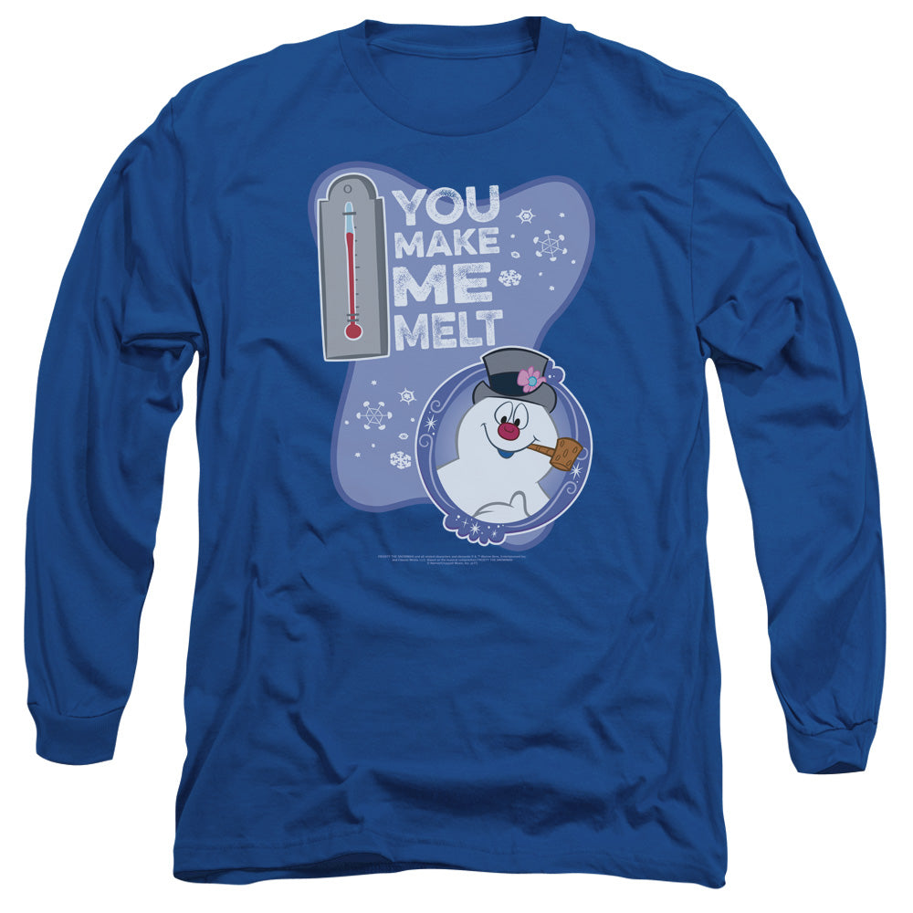 Frosty the Snowman Melt Long Sleeve T-Shirt