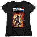 G.I. Joe Snake Eyes Card Womens T-Shirt
