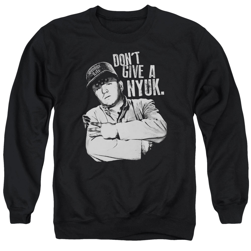 The Three Stooges Don't Give a Nyuk Crewneck Sweatshirt