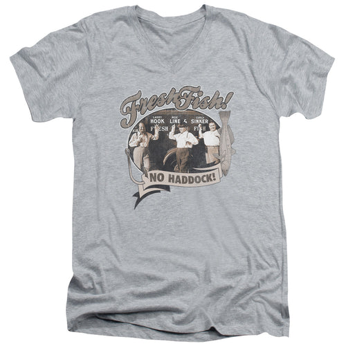 The Three Stooges Fresh Fish V-Neck T-Shirt