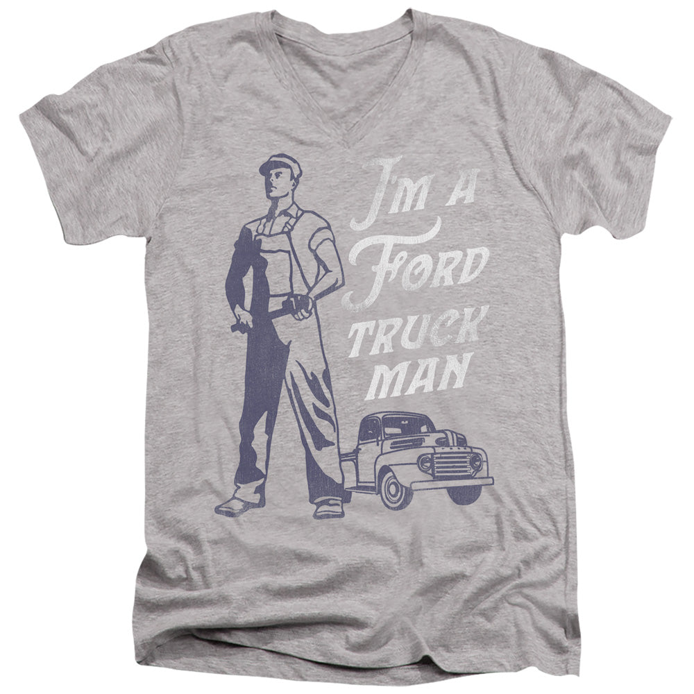 Ford Ford Truck Man Classic V-Neck T-Shirt