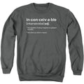 The Princess Bride Definition Charcoal Crewneck Sweatshirt
