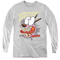 Courage the Cowardly Dog Scaredy Dog Youth Long Sleeve T-Shirt