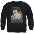 Elvis Presley Graphic King Crewneck Sweatshirt