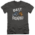 Tom and Jerry Movie Best Frenemies V-Neck T-Shirt
