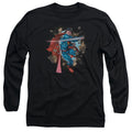 Superman Rock Breaker Long Sleeve T-Shirt
