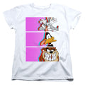 Looney Tunes Tiles Womens T-Shirt