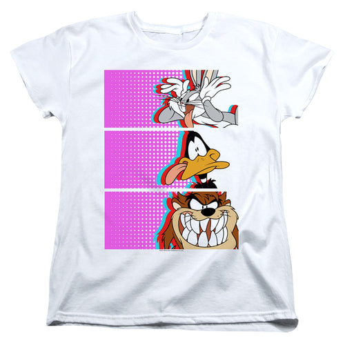 Looney Tunes Tiles Womens T-Shirt
