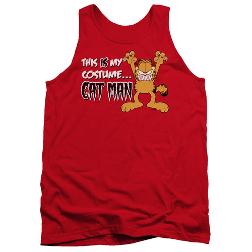 Garfield Cat Man Tank Top