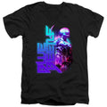Blue Beetle Lightning V-Neck T-Shirt