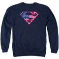 Superman U S Shield Crewneck Sweatshirt