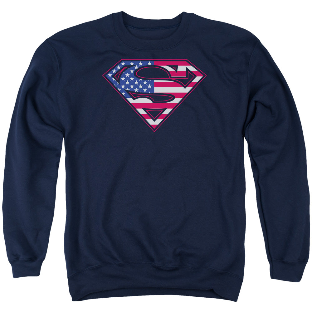 Superman U S Shield Crewneck Sweatshirt