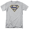 Superman Maize & Blue Shield Athletic Heather T-Shirt