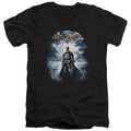 Batman Game Cover V-Neck T-Shirt
