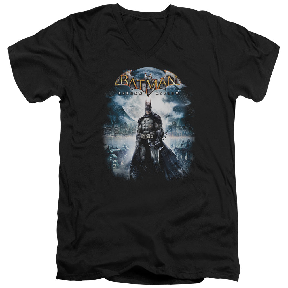 Batman Game Cover V-Neck T-Shirt
