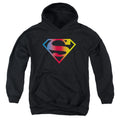 Gradient Superman Logo Youth Hoodie