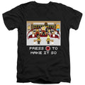 Star Trek Make It So Pixel V-Neck T-Shirt