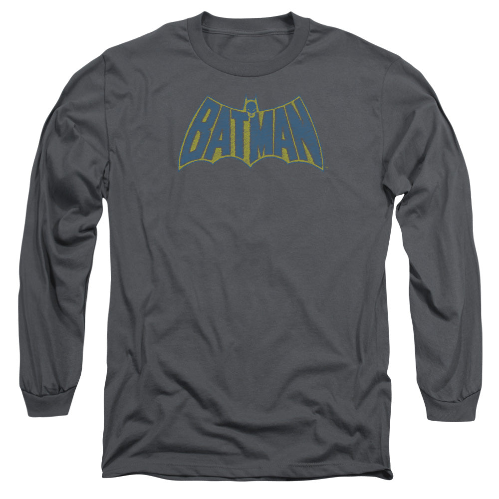 Batman Sketch Logo Long Sleeve T-Shirt