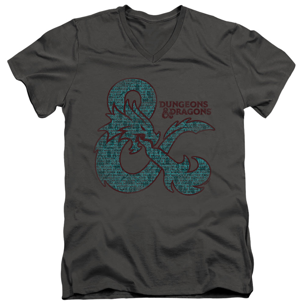 Dungeons & Dragons Ampersand Classes V-Neck T-Shirt