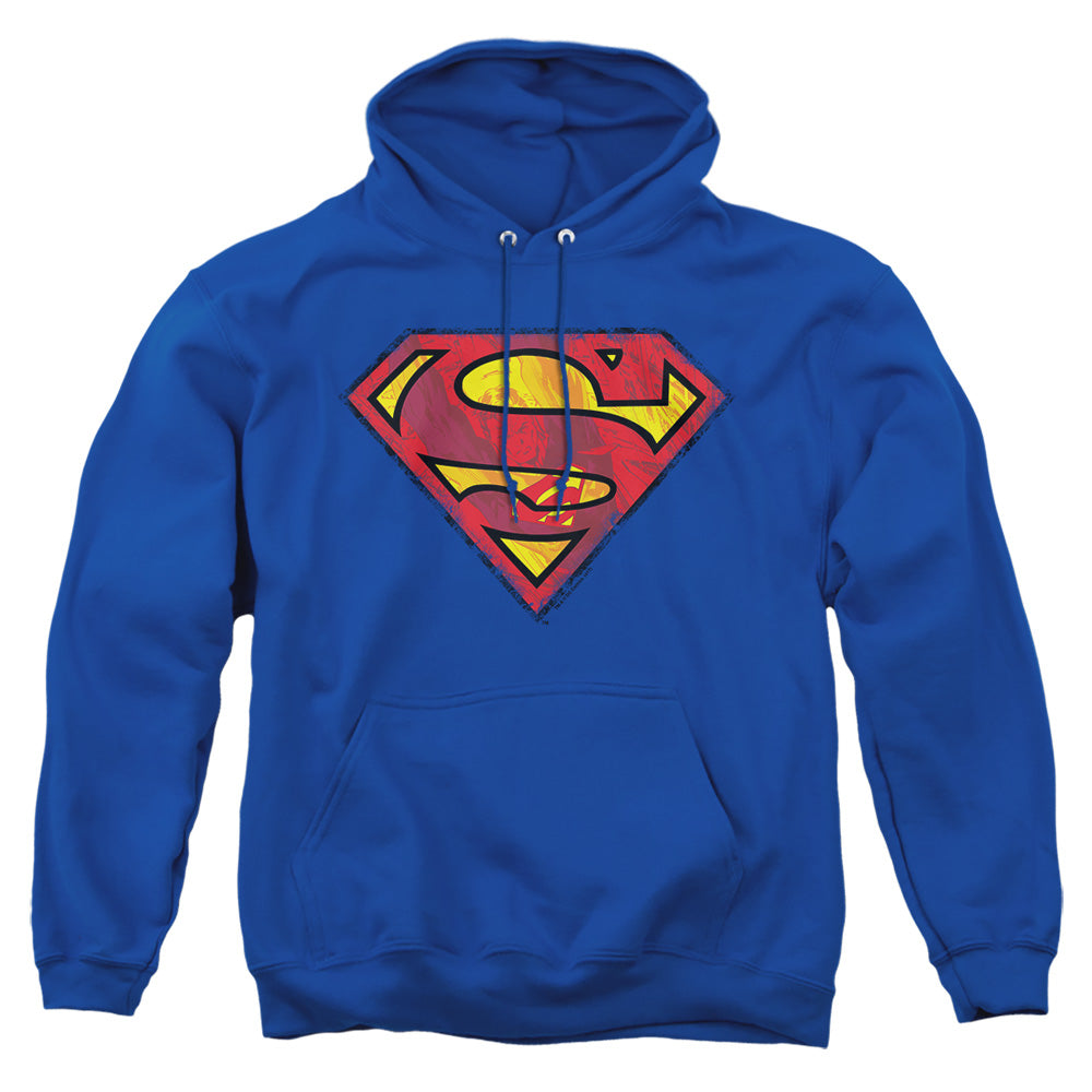 Superman Action Shield Pullover Hoodie