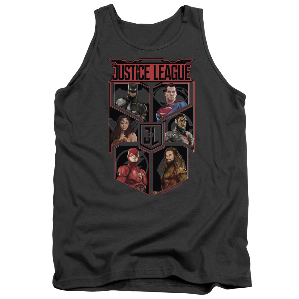 Justice League League Of Six Tank Top