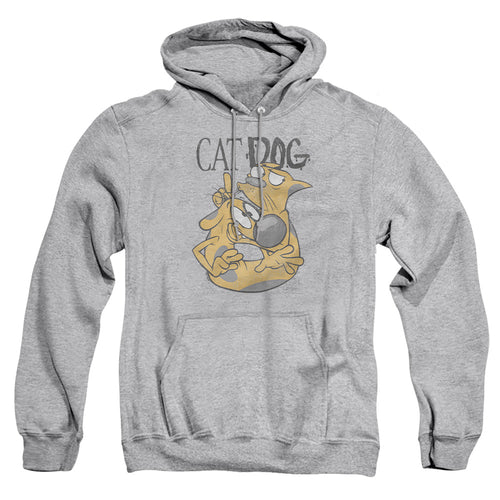 CatDog Stuck Together Pullover Hoodie