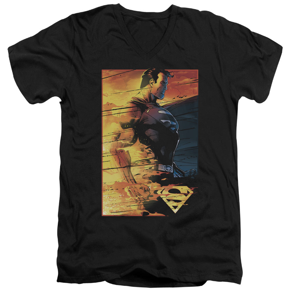 Superman Fireproof V-Neck T-Shirt