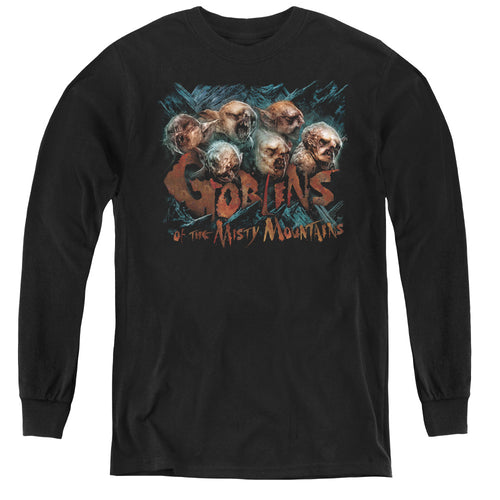 The Hobbit Misty Goblins Youth Long Sleeve T-Shirt