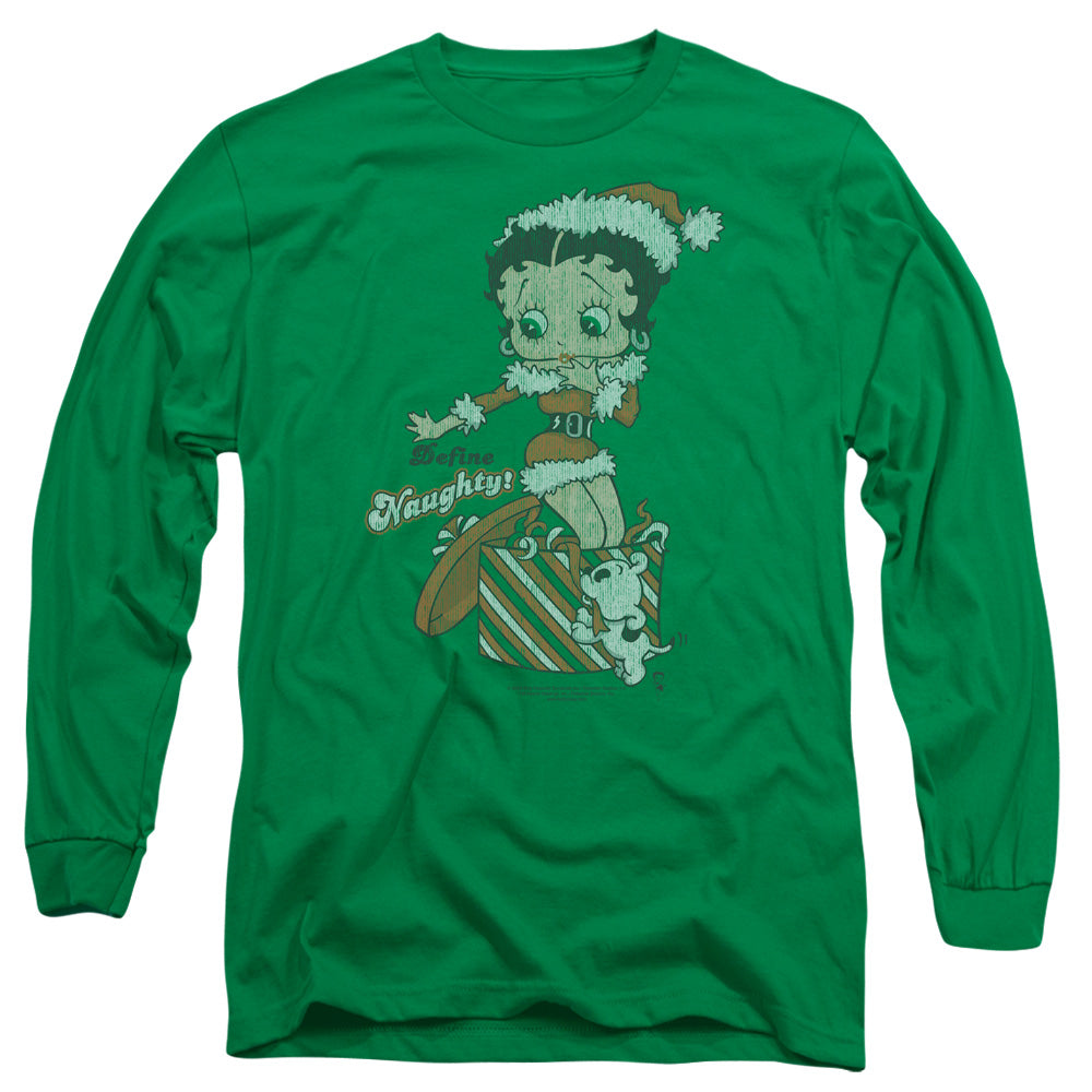 Betty Boop Define Naughty Long Sleeve T-Shirt