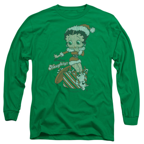 Betty Boop Define Naughty Long Sleeve T-Shirt
