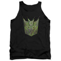 Transformers Glowing Decepticon Logo Tank Top