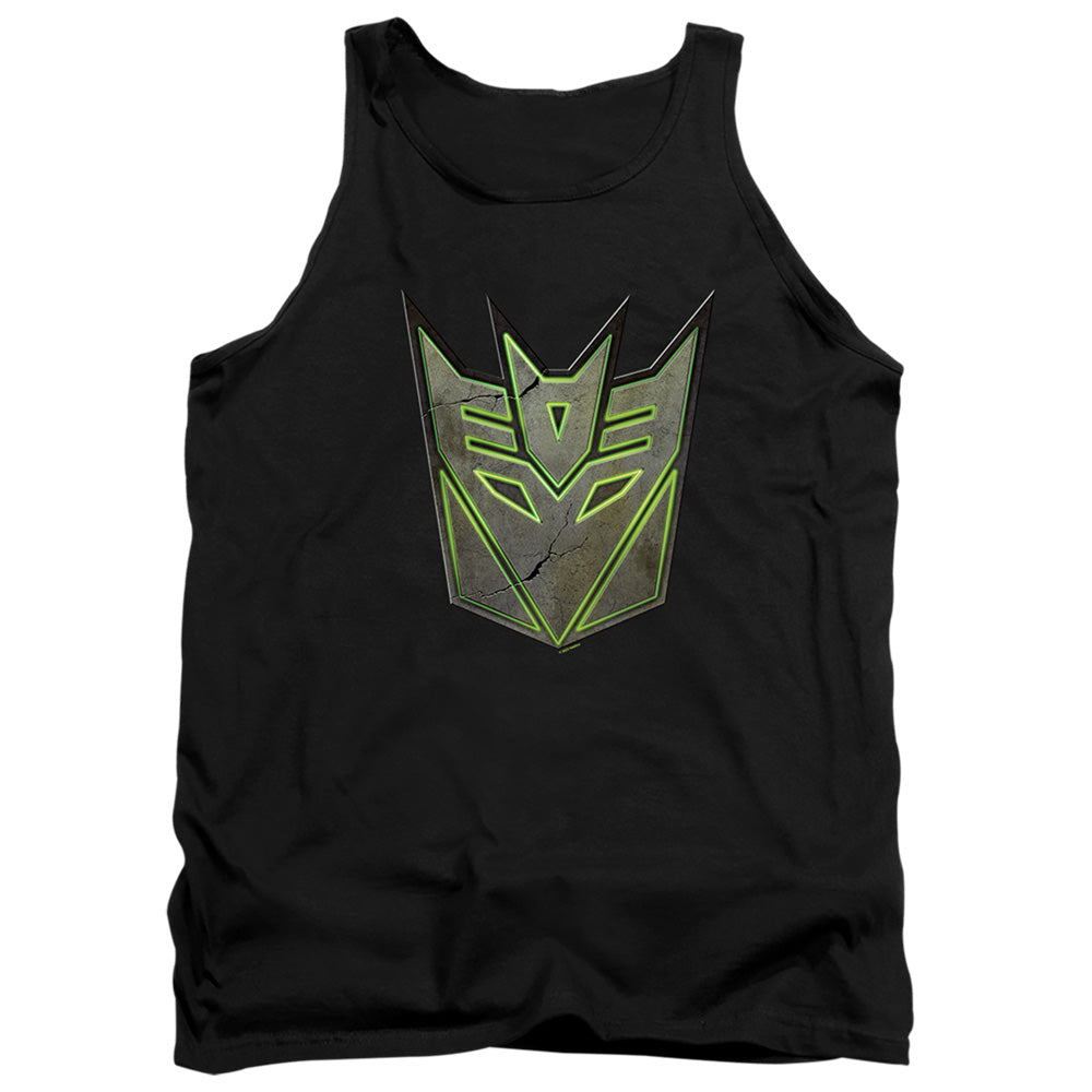 Transformers Glowing Decepticon Logo Tank Top