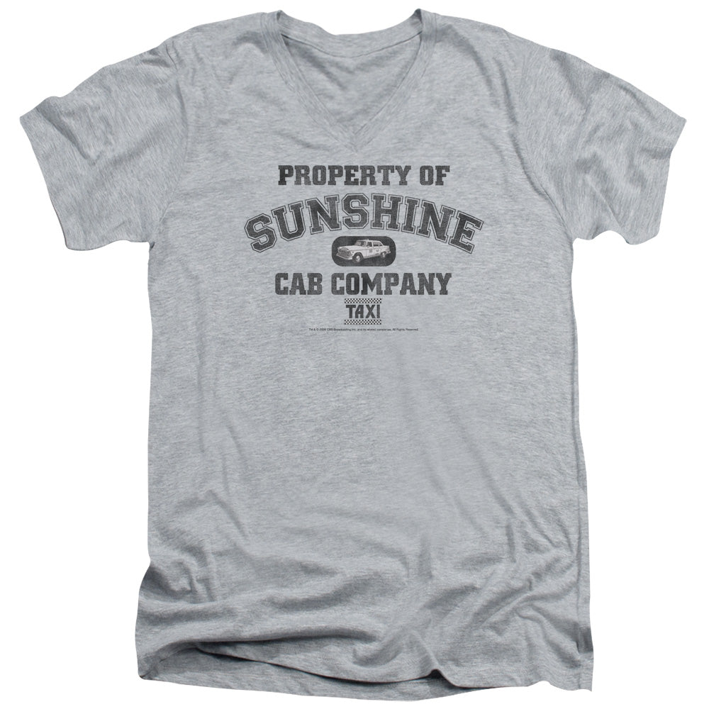 Taxi Property of Sunshine Cab Company V-Neck T-Shirt
