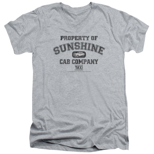 Taxi Property of Sunshine Cab Company V-Neck T-Shirt