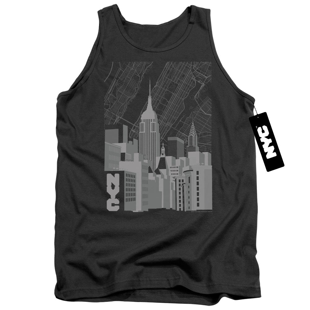 New York City Manhattan Monochrome Tank Top