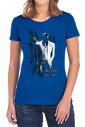 Batman Black Mask Womens T-Shirt