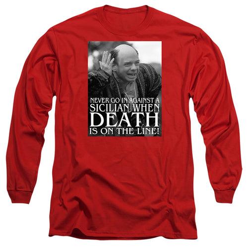 The Princess Bride Sicilian Red Long Sleeve T-Shirt