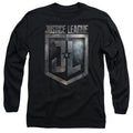 Justice League Shield Logo Long Sleeve T-Shirt