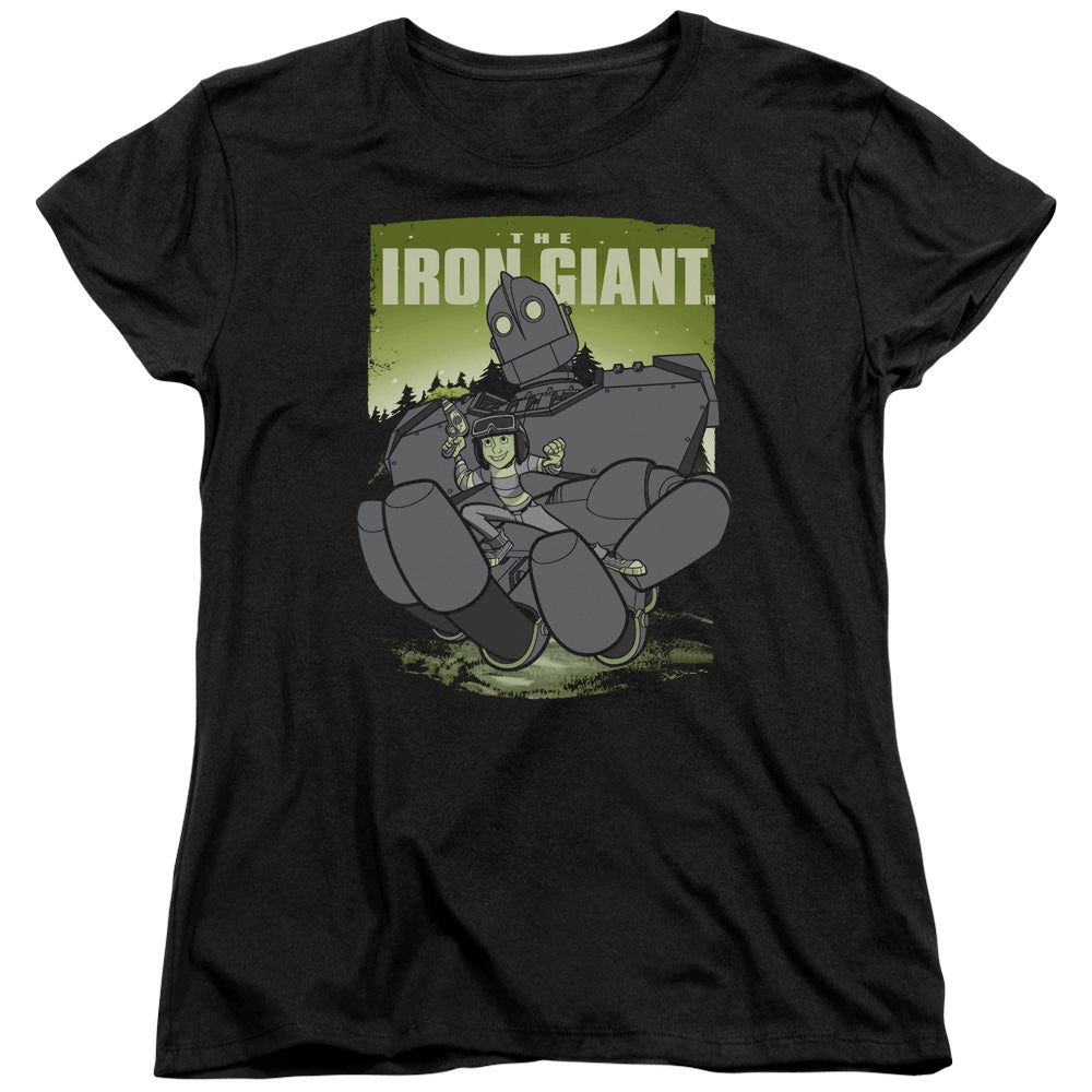 The Iron Giant Helping Hand Womens T-Shirt