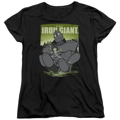 The Iron Giant Helping Hand Womens T-Shirt