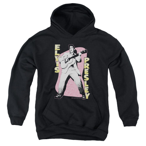 Elvis Presley Pink Rock Youth Hoodie