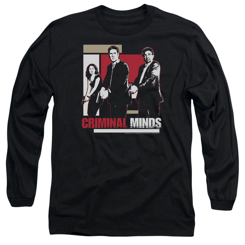 Criminal Minds Guns Drawn Long Sleeve T-Shirt