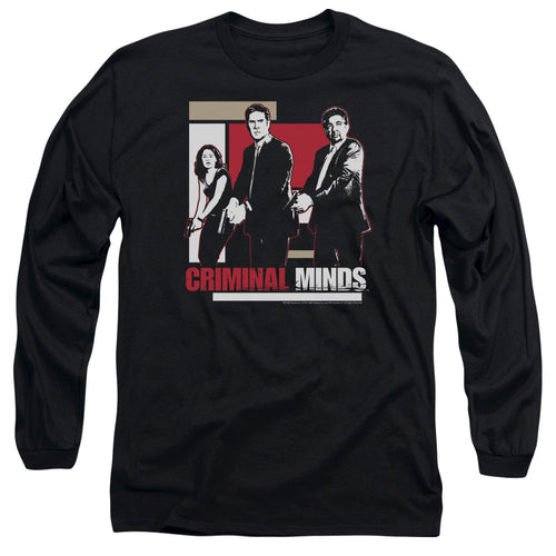 Criminal Minds Guns Drawn Long Sleeve T-Shirt