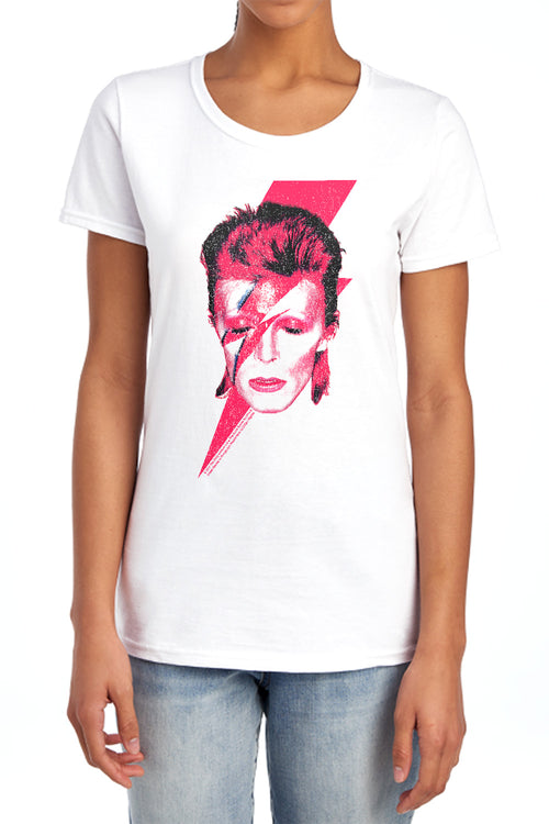 David Bowie Aladdin Sane Womens T-Shirt